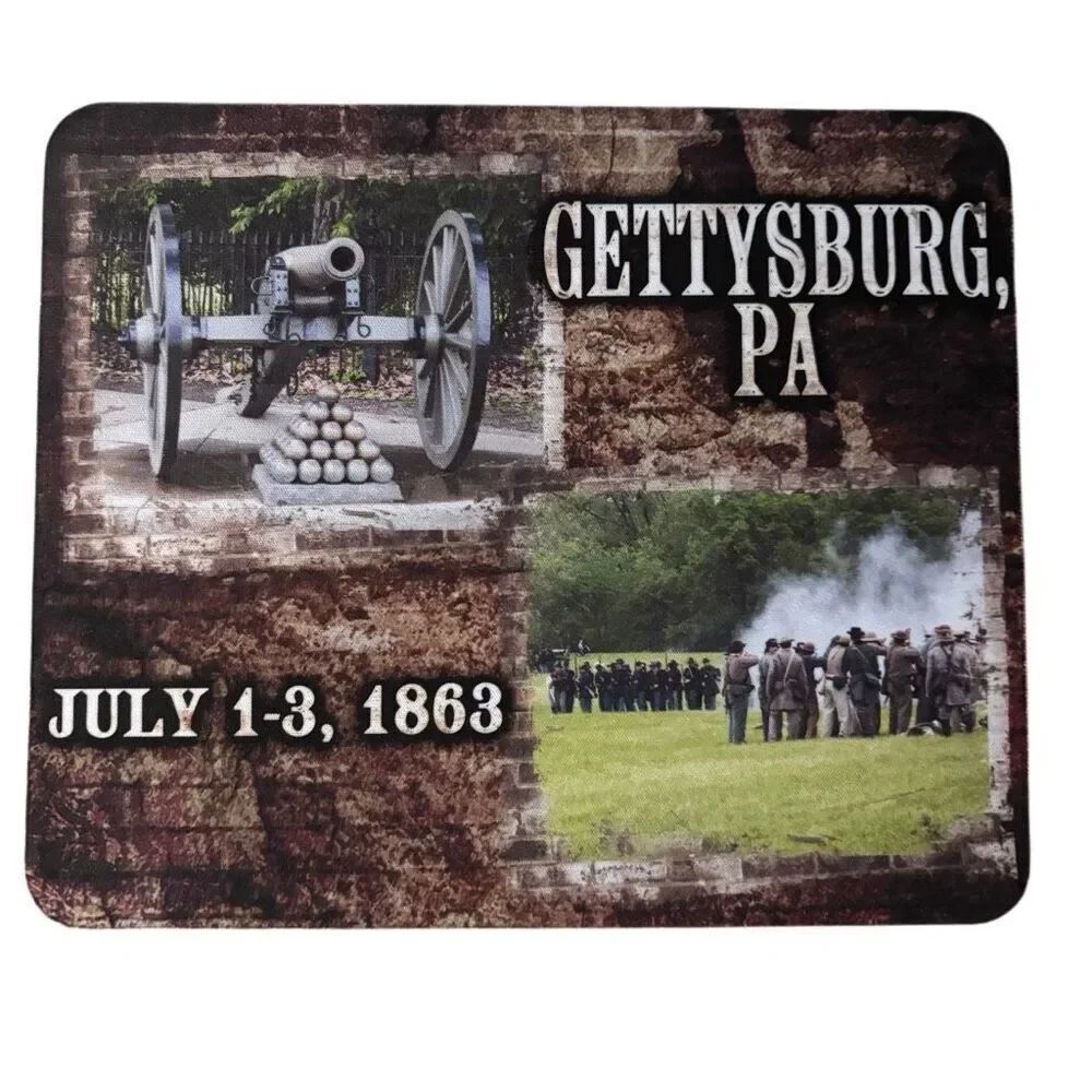 Gettysburg PA July 1-3, 1863 Mousepad *New*